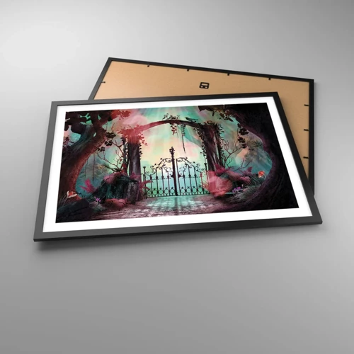 Poster in black frame - Secret Garden - 70x50 cm