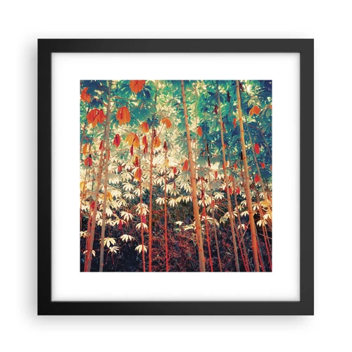 Poster in black frame - Secret Life of Leaves - 30x30 cm