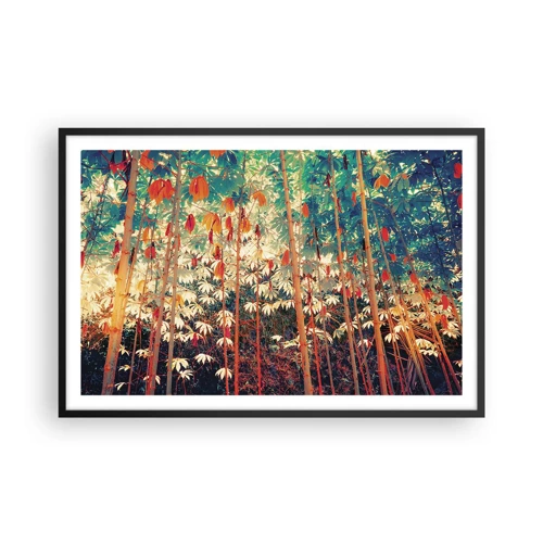 Poster in black frame - Secret Life of Leaves - 91x61 cm