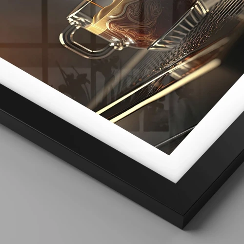 Poster in black frame - Sensual Mixture - 70x50 cm