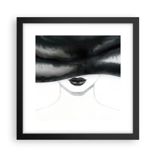 Poster in black frame - Sensual Secret - 30x30 cm