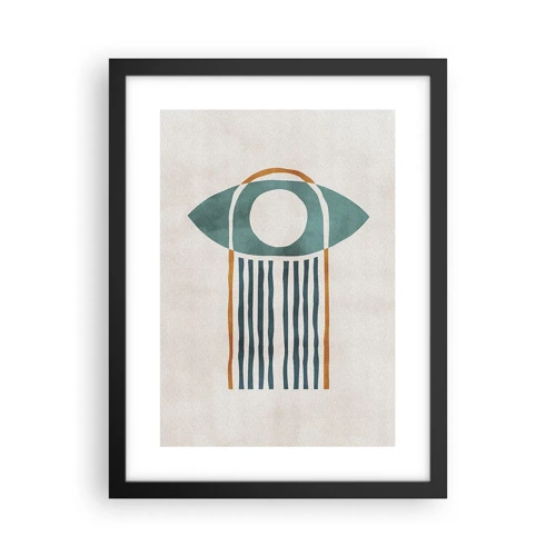 Poster in black frame - Signs and Rituals - 30x40 cm