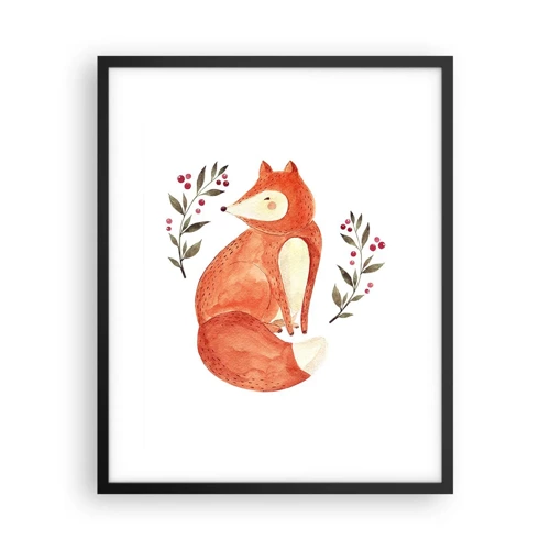 Poster in black frame - Small Ginger - 40x50 cm