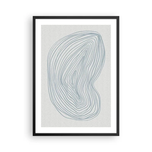 Poster in black frame - Smile of a Drop - 50x70 cm