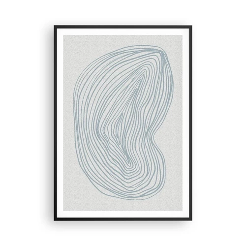 Poster in black frame - Smile of a Drop - 70x100 cm