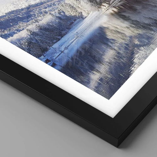 Poster in black frame - Snow Patrol - 60x60 cm