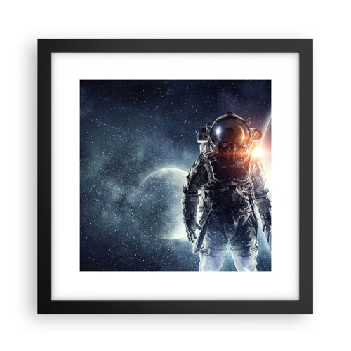 Poster in black frame - Space Adventure - 30x30 cm