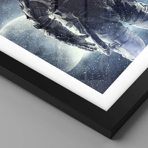 Poster in black frame - Space Adventure - 91x61 cm