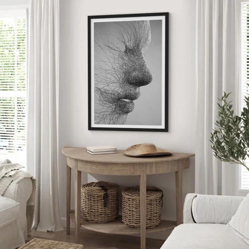 Poster in black frame - Spirit of the Wind - 40x50 cm