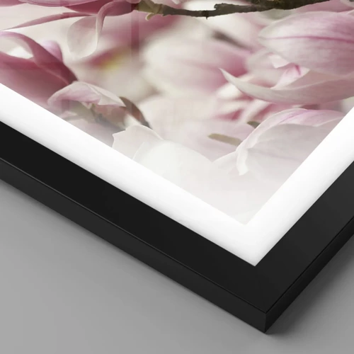 Poster in black frame - Spring Flowers - 50x70 cm