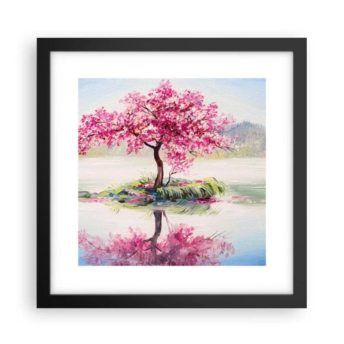 Poster in black frame - Spring Holiday - 30x30 cm