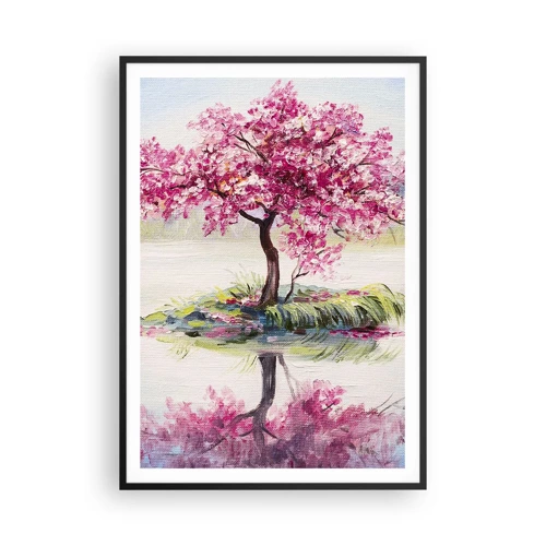 Poster in black frame - Spring Holiday - 70x100 cm