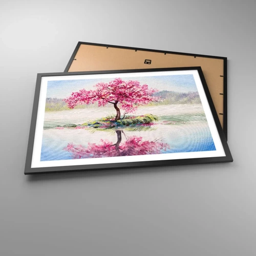 Poster in black frame - Spring Holiday - 70x50 cm