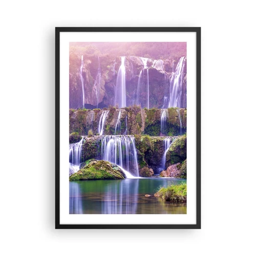 Poster in black frame - Stairway to Heaven - 50x70 cm