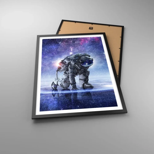 Poster in black frame - Starry Night above Me - 50x70 cm