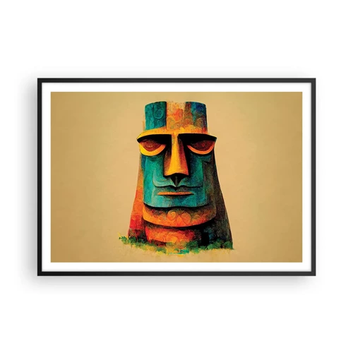 Poster in black frame - Statuesque but Friendly - 100x70 cm