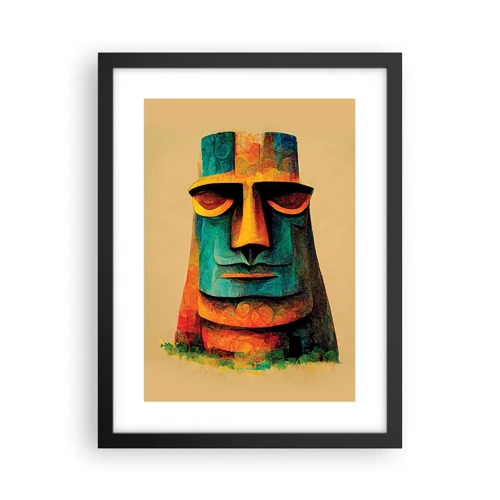Poster in black frame - Statuesque but Friendly - 30x40 cm