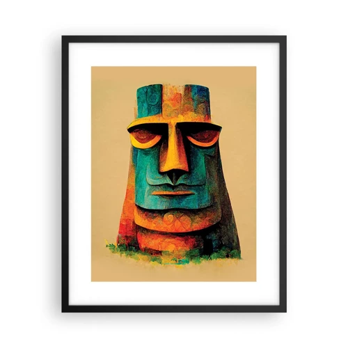 Poster in black frame - Statuesque but Friendly - 40x50 cm