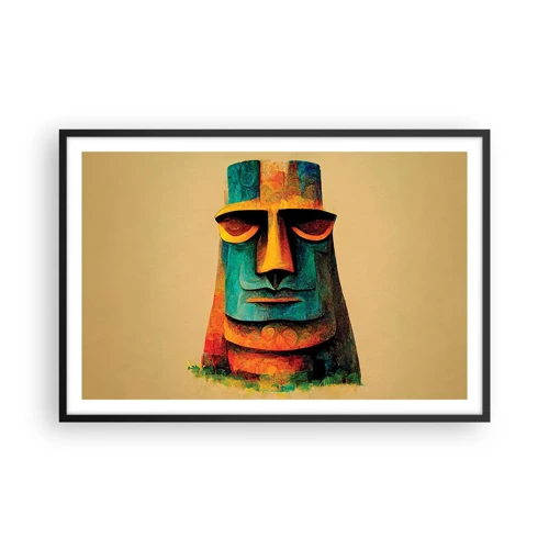 Poster in black frame - Statuesque but Friendly - 91x61 cm