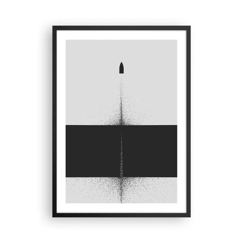 Poster in black frame - Straight to the Point - 50x70 cm