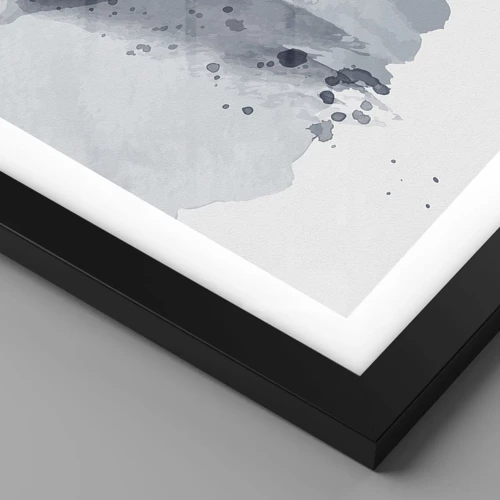 Poster in black frame - Study in Nature of Water - 91x61 cm