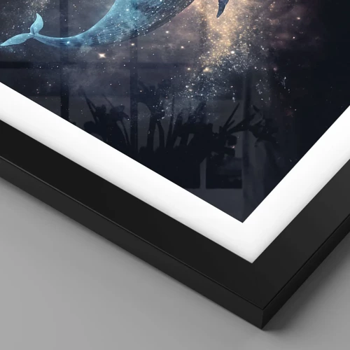 Poster in black frame - Such World Exists... - 70x50 cm