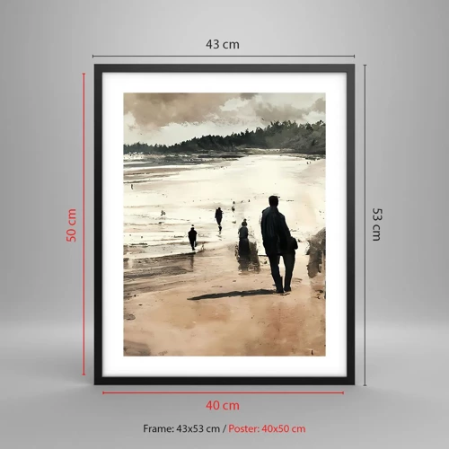 Poster in black frame - Summoned - 40x50 cm