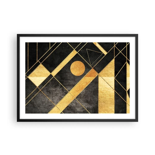 Poster in black frame - Sun of the Desert - 70x50 cm