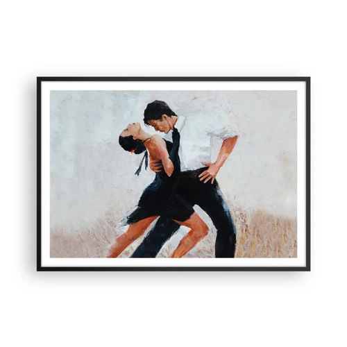 Poster in black frame - Tango of My Dreams - 100x70 cm