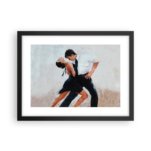 Poster in black frame - Tango of My Dreams - 40x30 cm