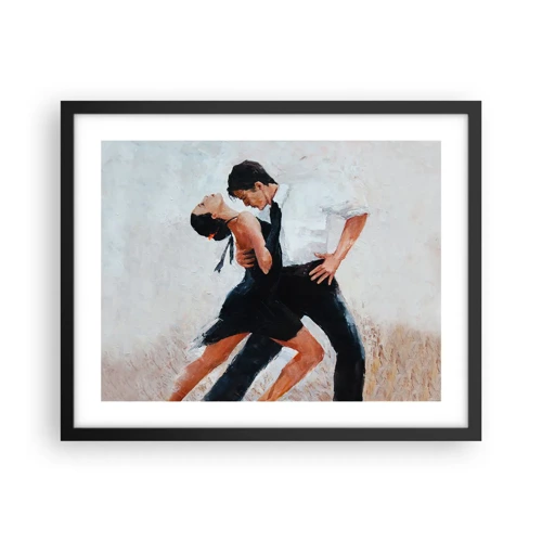 Poster in black frame - Tango of My Dreams - 50x40 cm