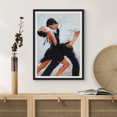 Poster in black frame - Tango of My Dreams - 50x70 cm