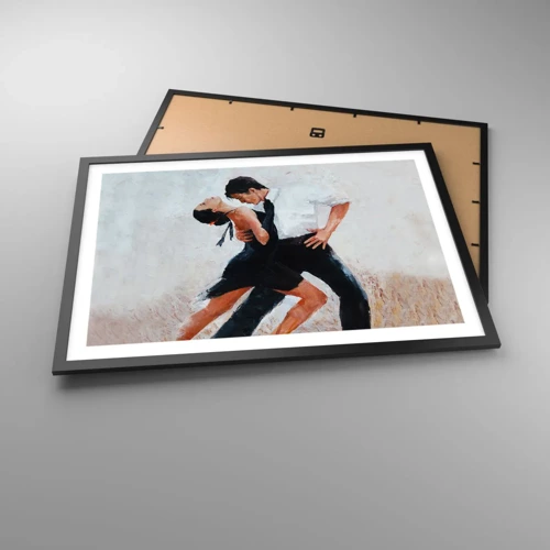 Poster in black frame - Tango of My Dreams - 70x50 cm