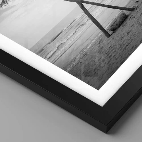 Poster in black frame - Tender Presence - 40x50 cm