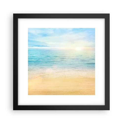 Poster in black frame - The Big Blue - 30x30 cm