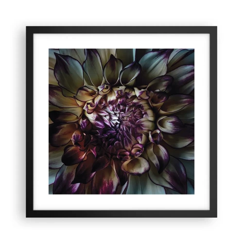 Poster in black frame - The Blossoming of Youth - 40x40 cm