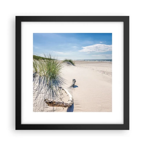 Poster in black frame - The Most Beautiful? Baltic One - 30x30 cm