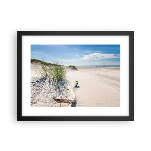 Poster in black frame - The Most Beautiful? Baltic One - 40x30 cm