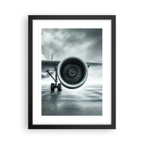 Poster in black frame - There Is Power! - 30x40 cm