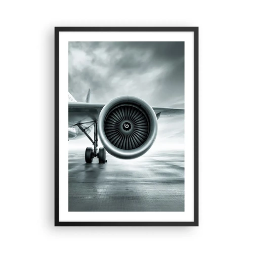 Poster in black frame - There Is Power! - 50x70 cm