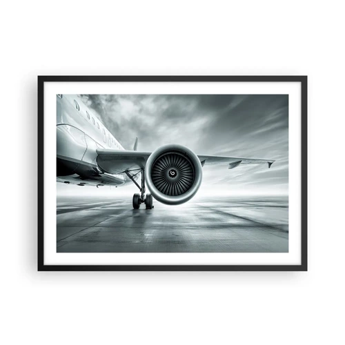 Poster in black frame - There Is Power! - 70x50 cm