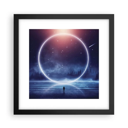 Poster in black frame - They are Already Here… - 30x30 cm