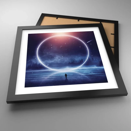 Poster in black frame - They are Already Here… - 30x30 cm