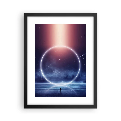 Poster in black frame - They are Already Here… - 30x40 cm