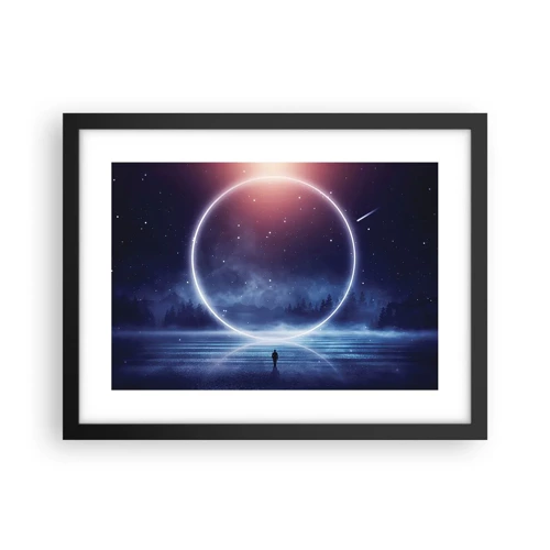 Poster in black frame - They are Already Here… - 40x30 cm