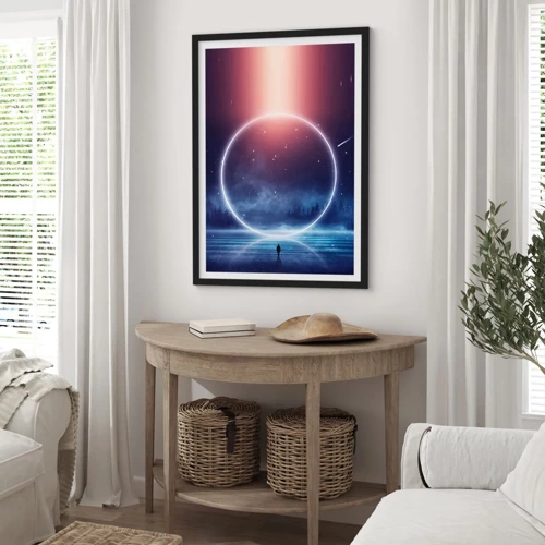 Poster in black frame - They are Already Here… - 50x70 cm