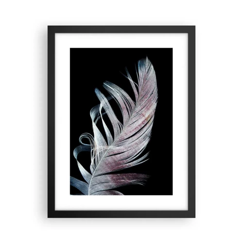 Poster in black frame - Think about Touch - 30x40 cm