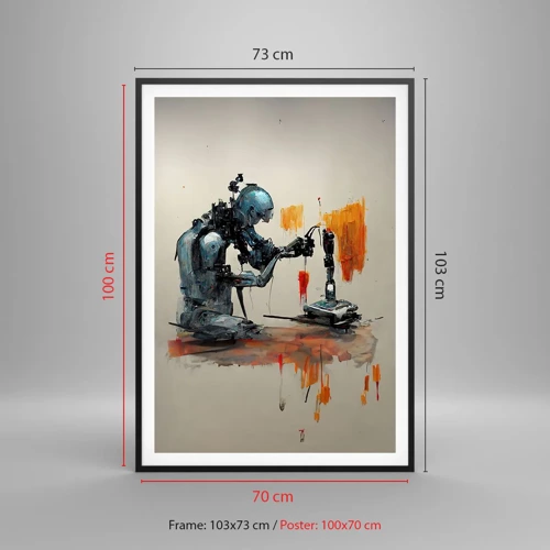 Poster in black frame - This Is Tomorrow - 70x100 cm