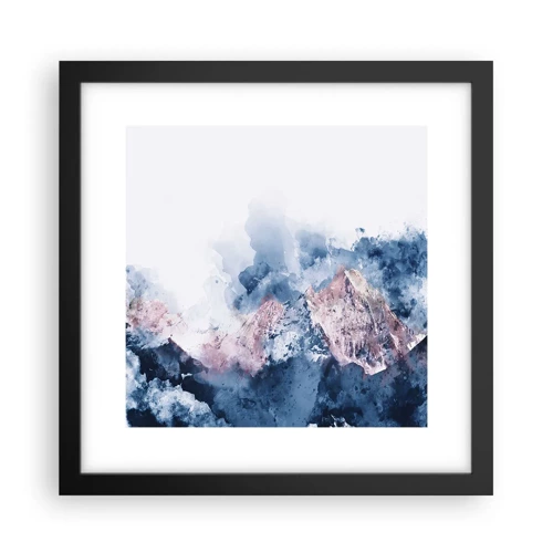 Poster in black frame - Those Summits! - 30x30 cm