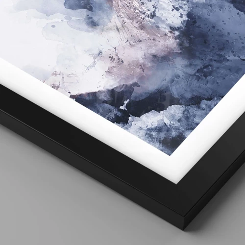 Poster in black frame - Those Summits! - 40x50 cm